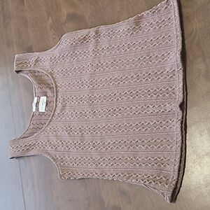 Blu pepper Sleevelesss Top slim fit Stretch Women's Size M Comfy Casual Knit Top